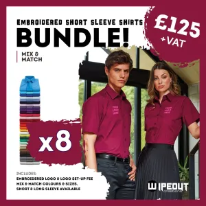 8x Embroidered Shirts (Male & Female)