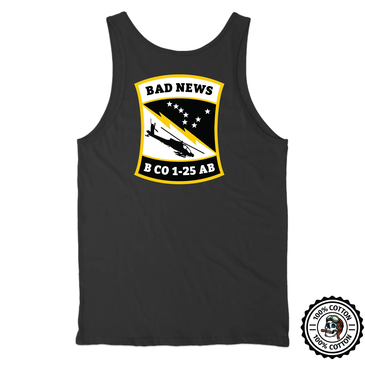 B Co, 1-25 AB “Bad News” Tank Tops