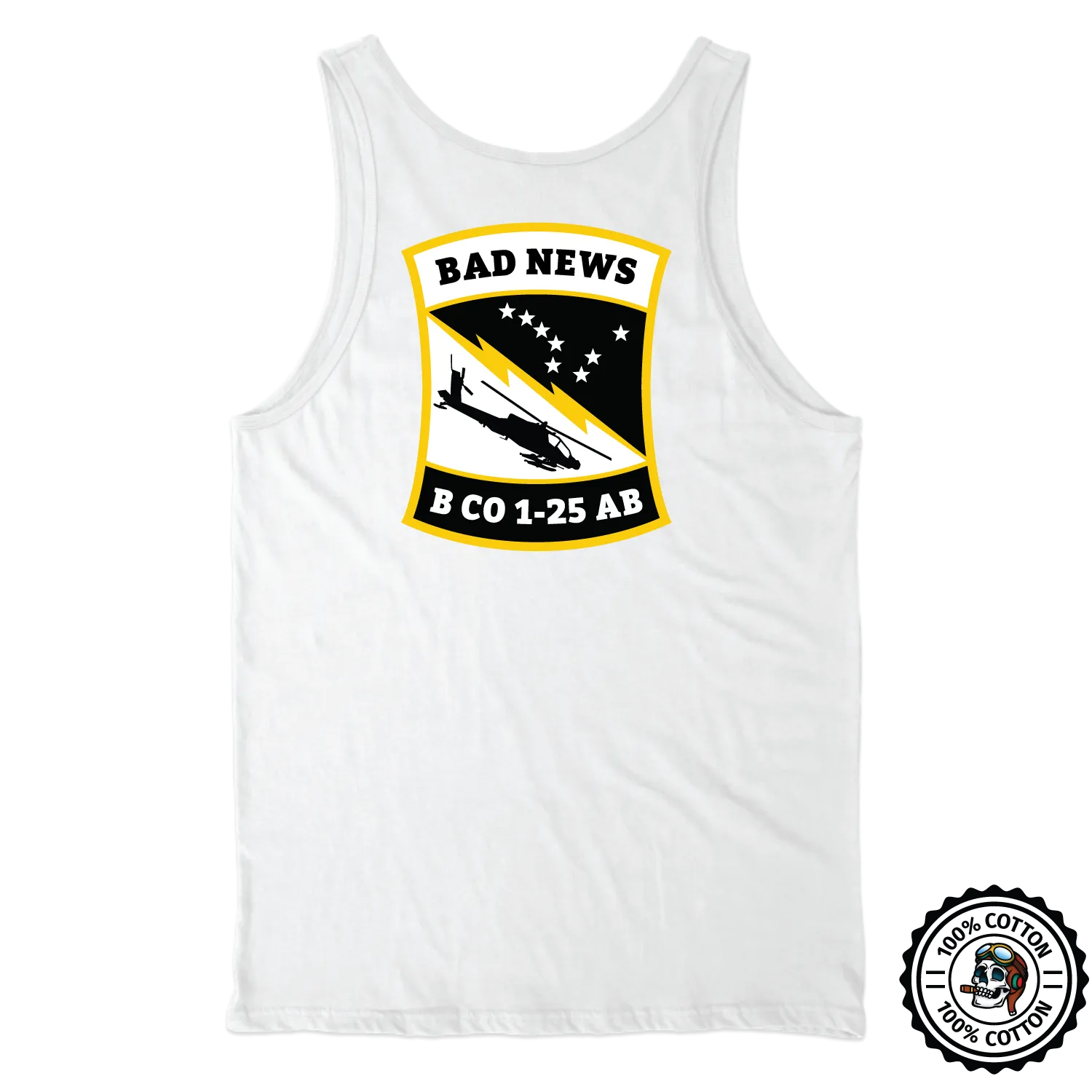 B Co, 1-25 AB “Bad News” Tank Tops