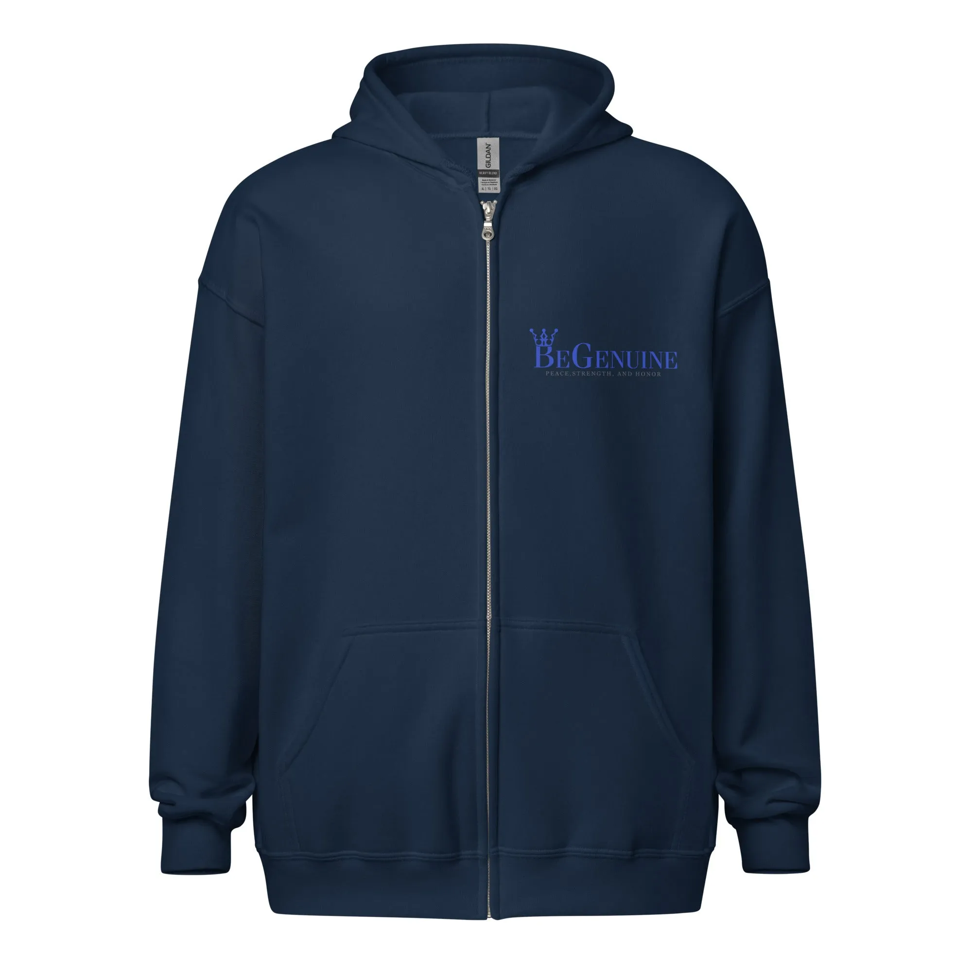 BeGenuine heavy blend zip hoodie