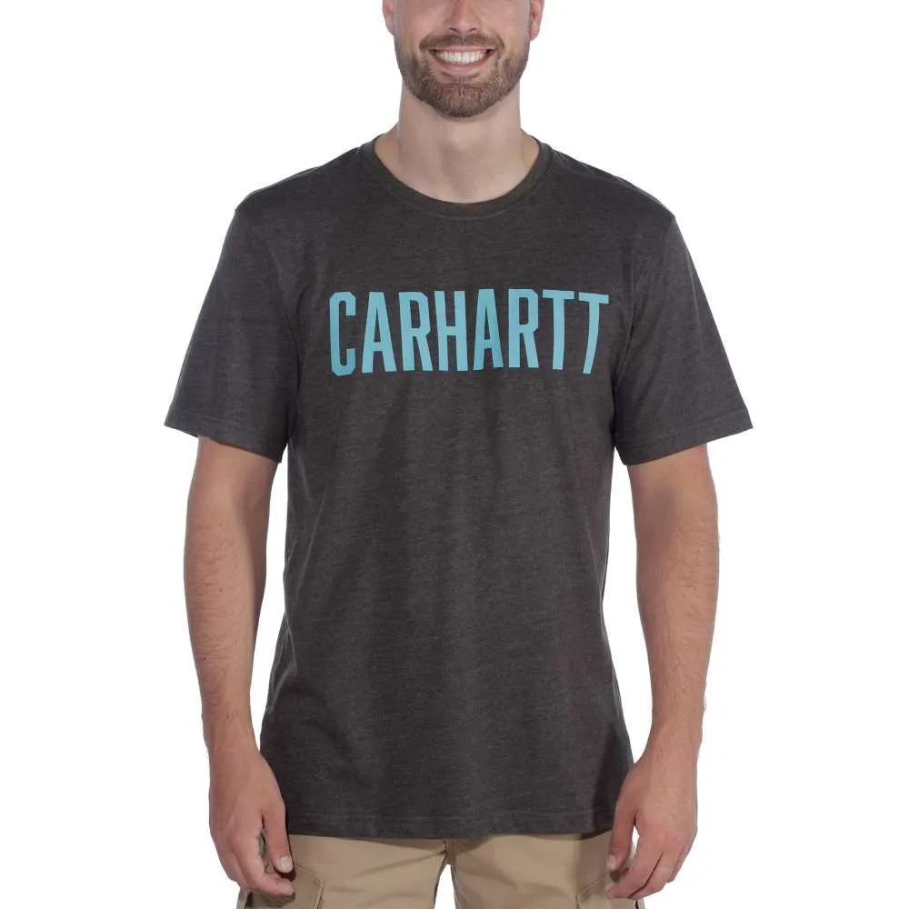 Carhartt&#x20;104267&#x20;Southern&#x20;Block&#x20;Logo&#x20;T-Shirt&#x20;-&#x20;Carbon&#x20;Heather
