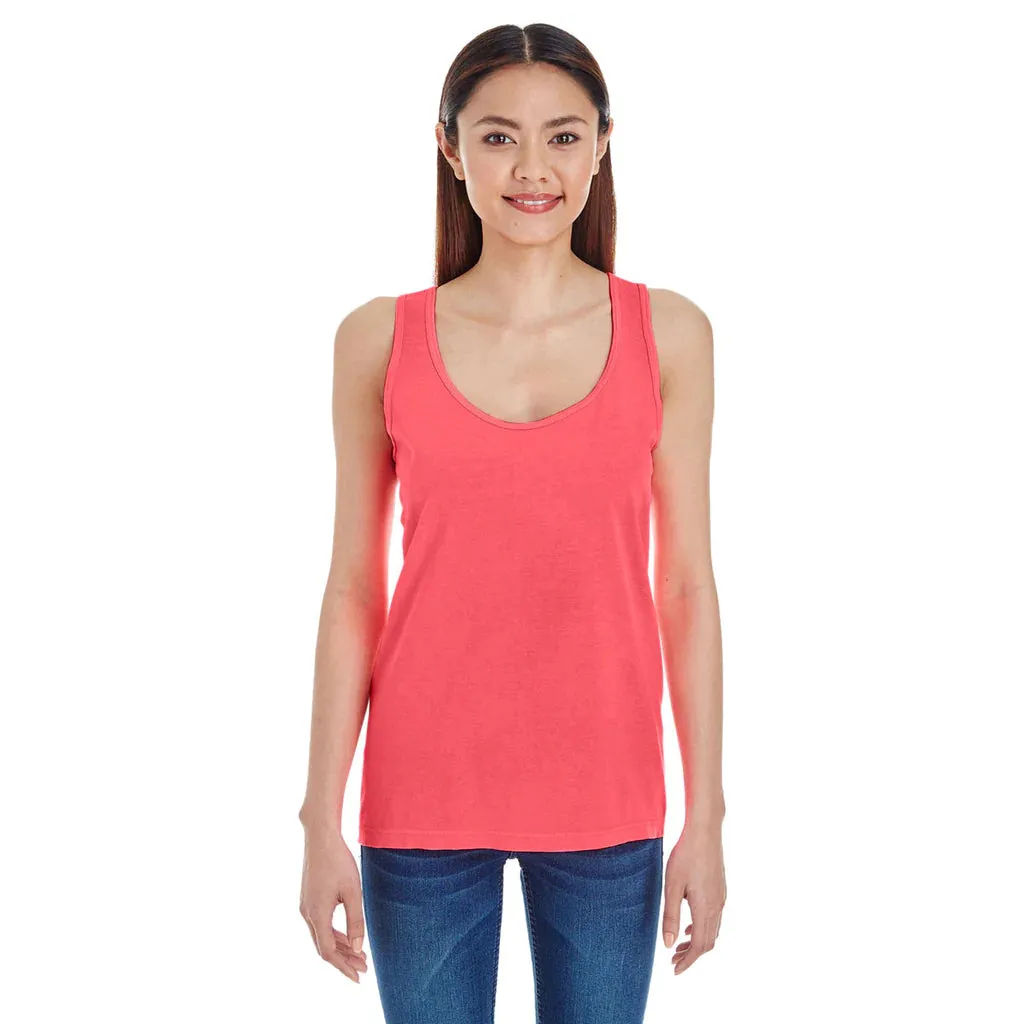 Comfort Colors Women's Garment-Dyed Racerback Tank Top