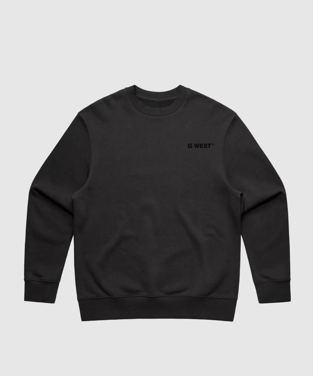 G West Ice Cream Skull Heavy Premium Crewneck - 6 Colors