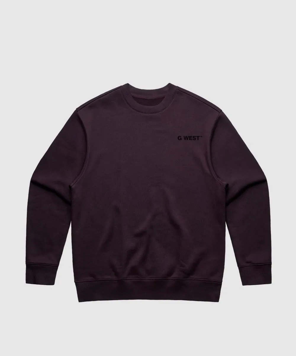 G West Ice Cream Skull Heavy Premium Crewneck - 6 Colors