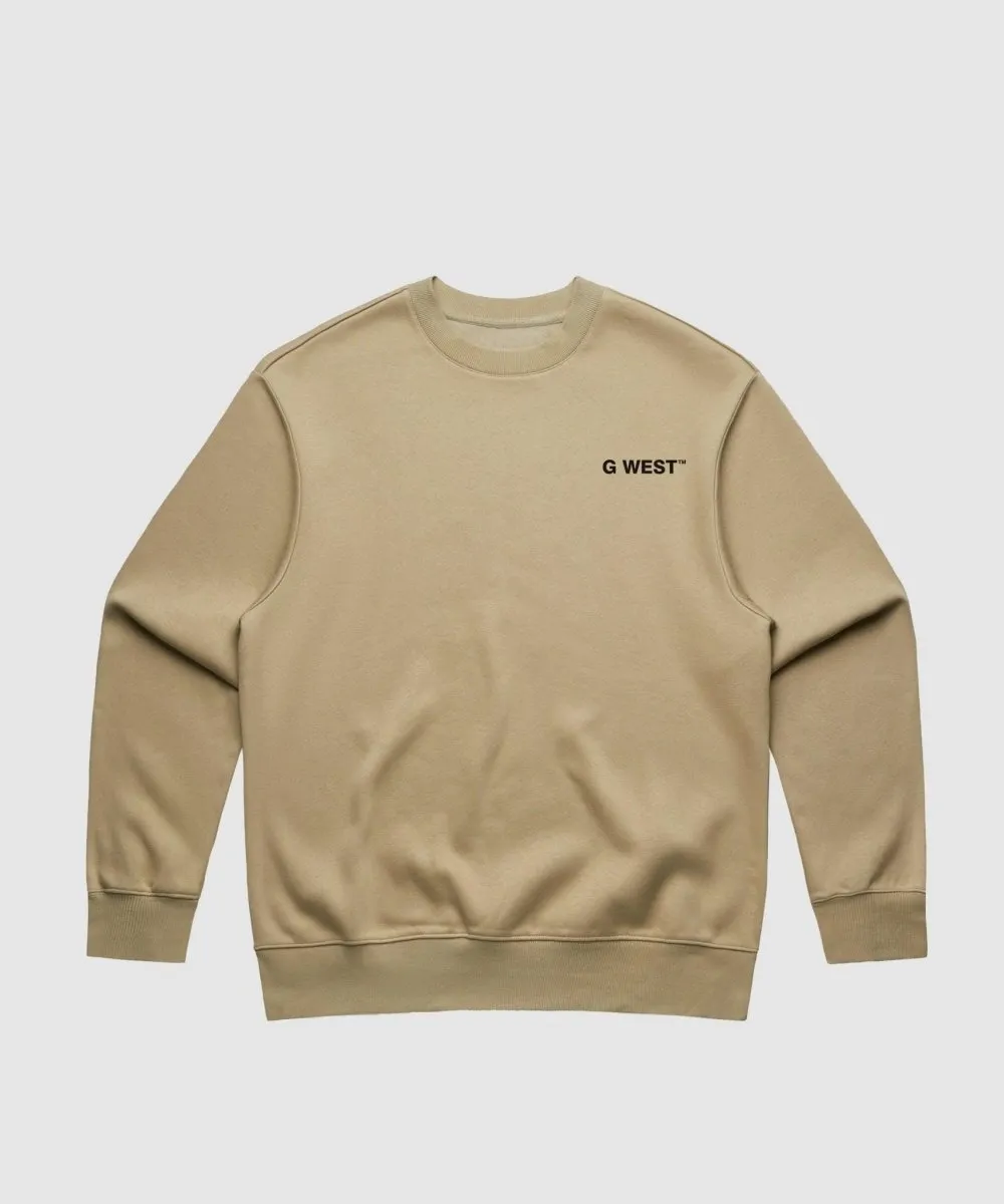 G West Ice Cream Skull Heavy Premium Crewneck - 6 Colors
