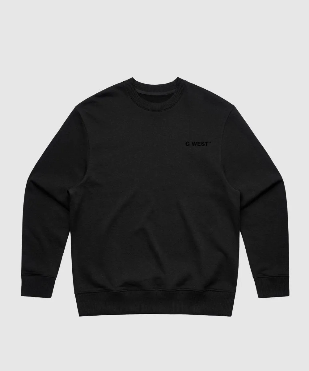 G West Ice Cream Skull Heavy Premium Crewneck - 6 Colors