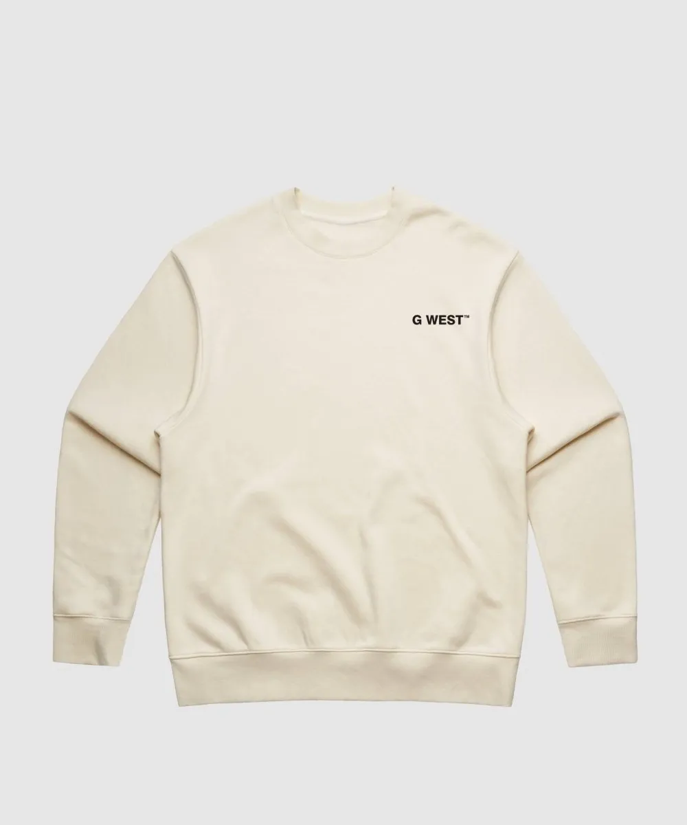 G West Ice Cream Skull Heavy Premium Crewneck - 6 Colors