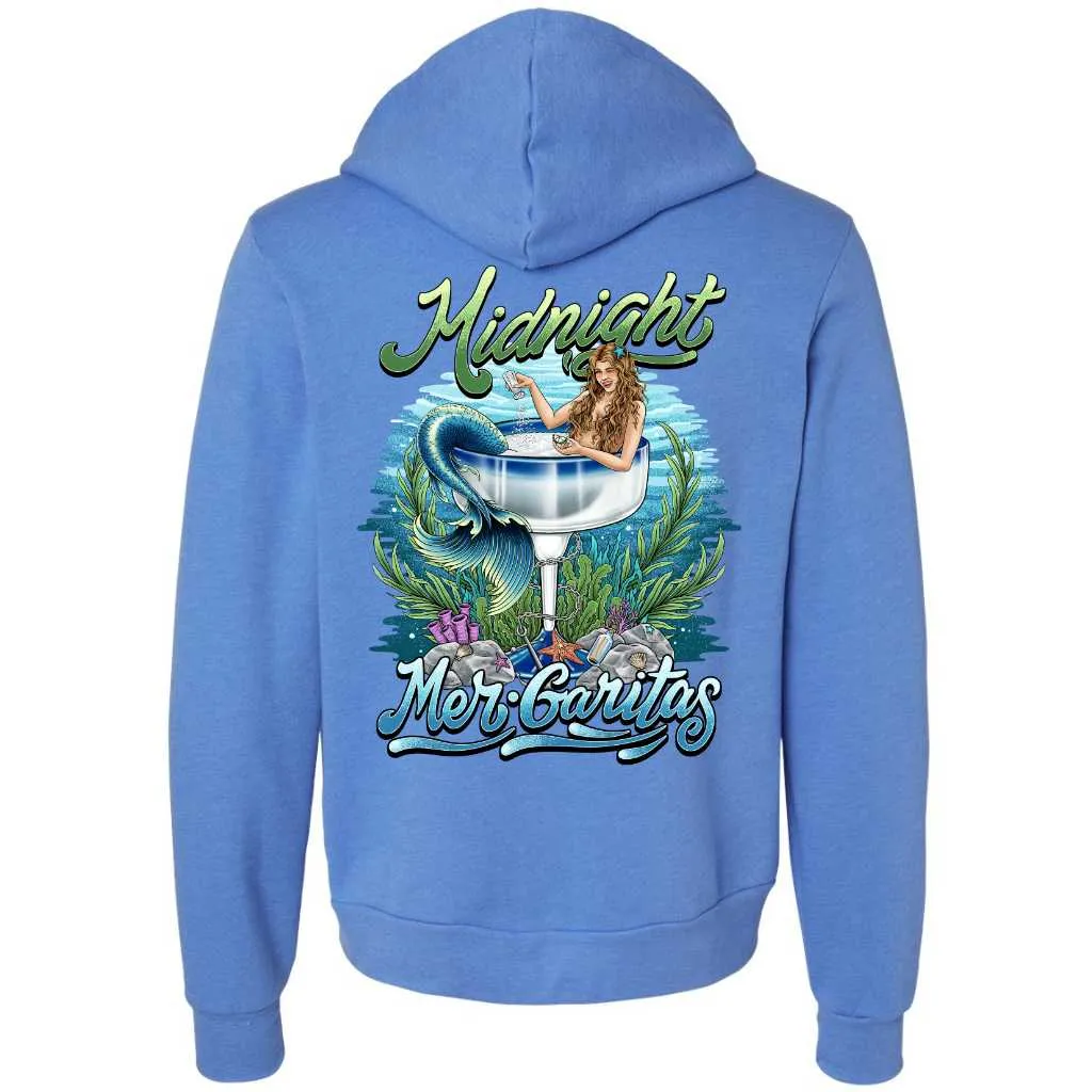 Midnight Mergarita Fleece Zip Hoodie