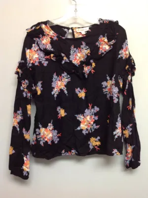 Tucker   Tate Size 10 Black Viscose Big Girls Blouses & Button Downs