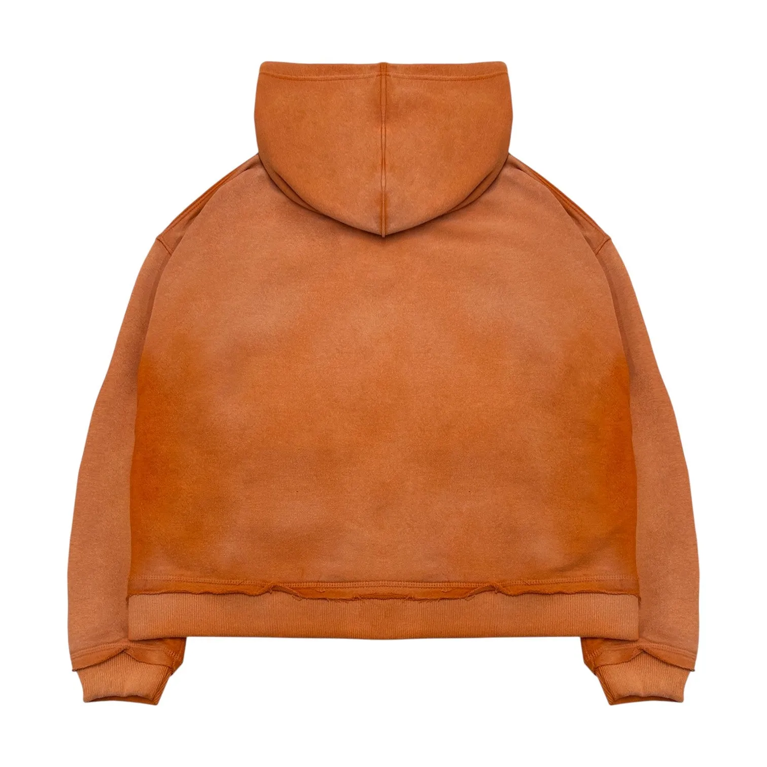 ZIP-UP, BURNT ORANGE