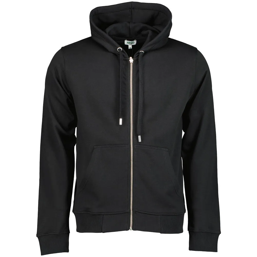 Zip Up Hooded Logo Sweatshirt
