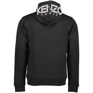 Zip Up Hooded Logo Sweatshirt